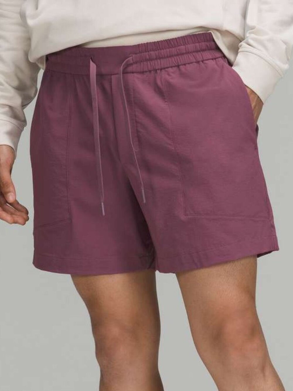 Lululemon Bowline Short 5" *Stretch Ripstop - L Plum